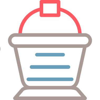 Alışveriş sepeti simgesi, vektör illüstrasyon tasarımı,