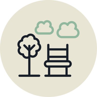 bank simgesinin vektör illüstrasyonu