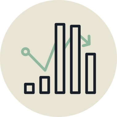 Grafik. Web simgesi basit illüstrasyon