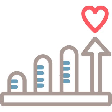 Modern yapı simgesinin vektör illüstrasyonu