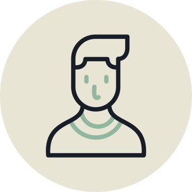 Evlat. Web simgesi basit illüstrasyon