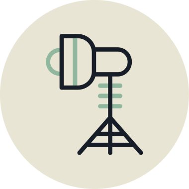 uydu simgesi vektör illüstrasyonu