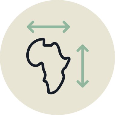 Modern bir simgenin vektör illüstrasyonu