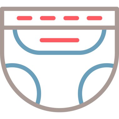 iç çamaşırı ikonu vektör illüstrasyonu