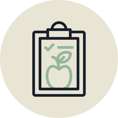 Vektör illüstrasyonu, simge ögesi arkaplanı