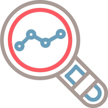 Seo simgesinin vektör illüstrasyonu