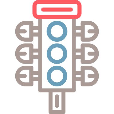 araba anahtarı vektör illüstrasyonu