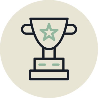 Kap ikonu vektör illüstrasyonu