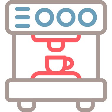 Araba yıkama. Basit illüstrasyon.