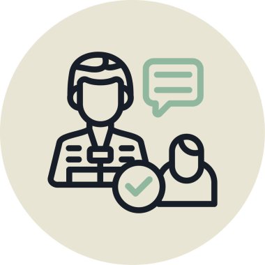 seo modern simgesinin vektör illüstrasyonu