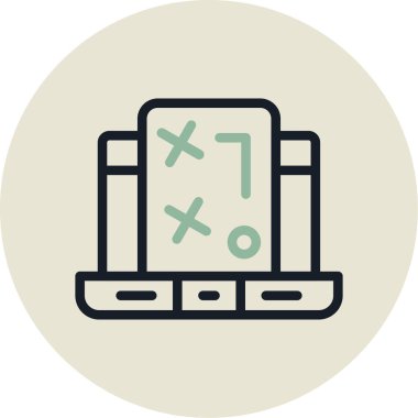 Eğitim simgesinin vektör illüstrasyonu