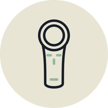 test tübü ikon vektör çizimi