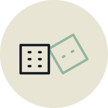 Modern simgenin vektör illüstrasyonu