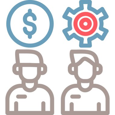 Vektör illüstrasyonu, simge ögesi biçimi