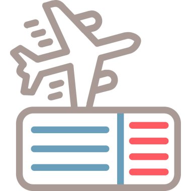 Uçak. Web simgesi basit illüstrasyon