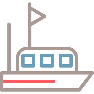 Gezinti. Web simgesi vektör illüstrasyonu