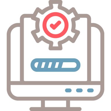 kontrol listesi simgesi, vektör illüstrasyonu