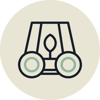 araba tekeri vektör illüstrasyonu