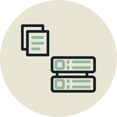 seo modern simgesinin vektör illüstrasyonu