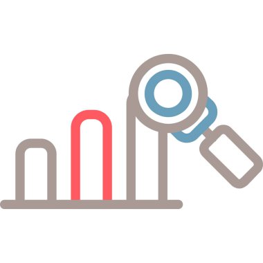 seo modern simgesinin vektör illüstrasyonu