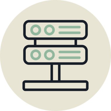 Otel modern simgesi, vektör illüstrasyonu