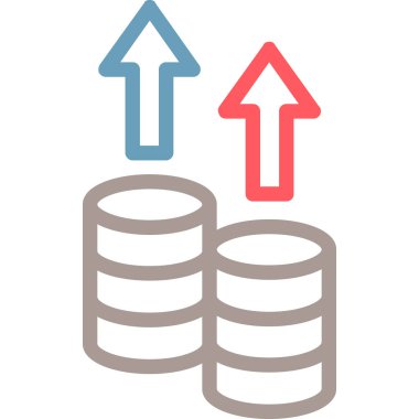 veri depolama vektörü simgesi