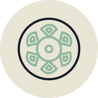 Hayran. Web simgesi basit illüstrasyon