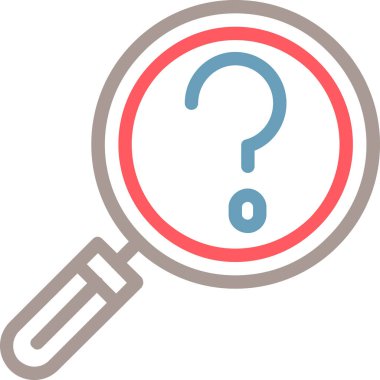 Taslak biçiminde büyüteç simgesi bul