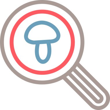 Yemek. Web simgesi basit illüstrasyon