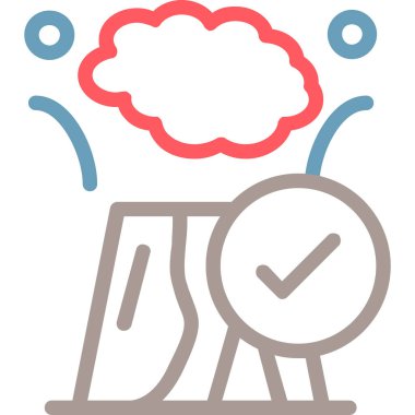 Saat simgesinin vektör illüstrasyonu