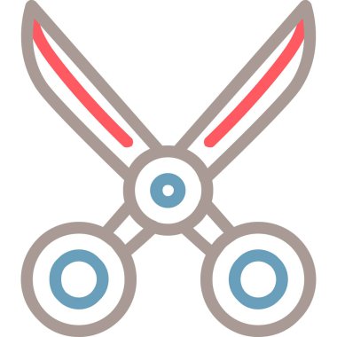 Bir yay simgesinin vektör illüstrasyonu