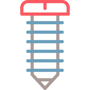 Bir karikatür kaleminin vektör çizimi