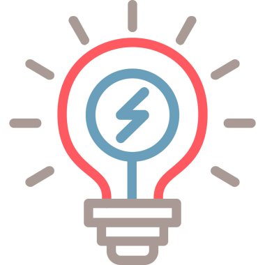 enerji simgesi. vektör çizim