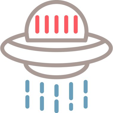 Bulut. Web simgesi basit illüstrasyon