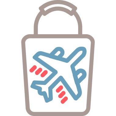 seyahat çantası. Basit tasarım