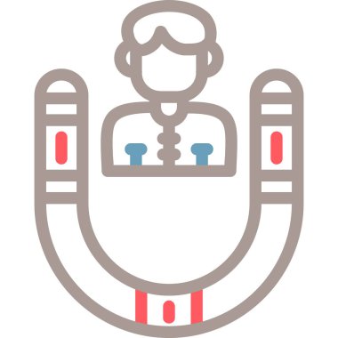 Bir kadının vektör illüstrasyonu