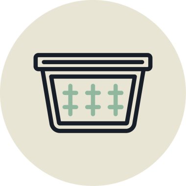 Modern b 'nin vektör illüstrasyonu eksik simgesi