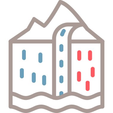 Yapı simgesinin vektör illüstrasyonu