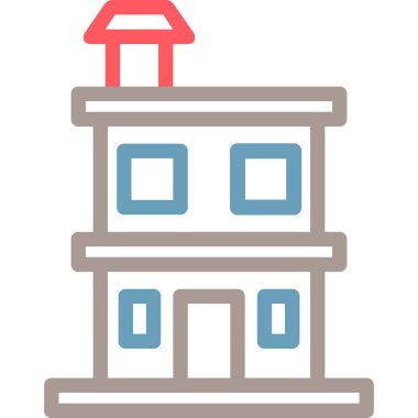 ev inşa vektör illüstrasyonu