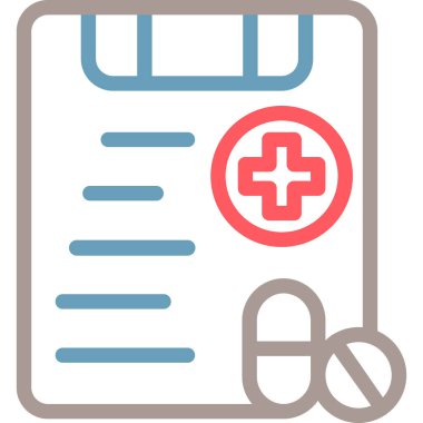 Genel hatlarıyla pano sağlık sigortası simgesi