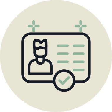 iş yönetimi simgesi vektör illüstrasyonu