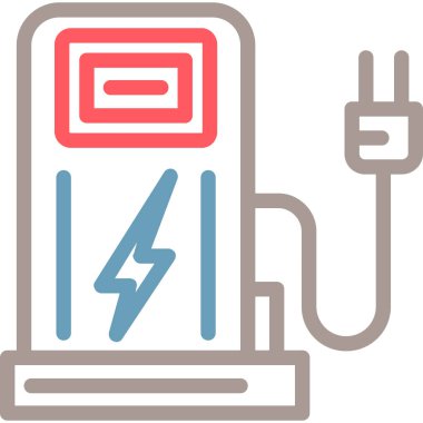 pil simgesi, modern tasarım illüstrasyonu