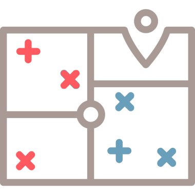 seo modern simgesinin vektör illüstrasyonu