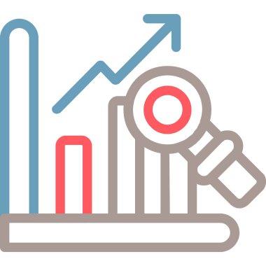 Büyüme. Web simgesi vektör illüstrasyonu