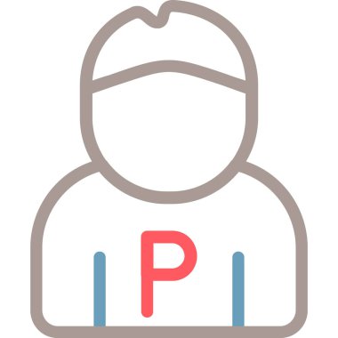 düz biçimli avatar kullanıcı simgesi