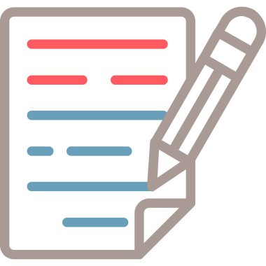 Kitap. Web simgesi basit illüstrasyon