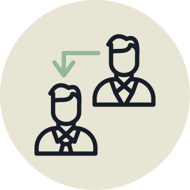 seo modern simgesinin vektör illüstrasyonu