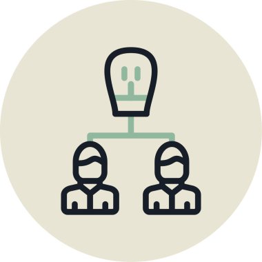 seo modern simgesinin vektör illüstrasyonu