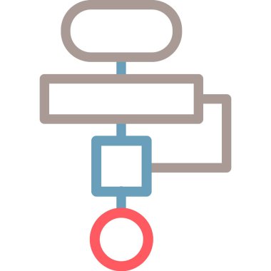 şebeke. Web simgesi basit illüstrasyon