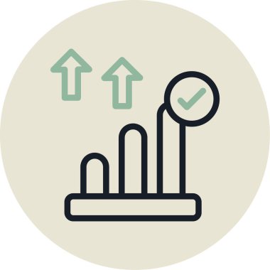 seo modern simgesinin vektör illüstrasyonu